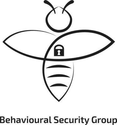 BeSec Group Image. A cute bee with a lock inside
